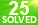 Solved 25 Puzzles