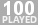 Played 100 Puzzles