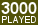 Played 2500 Puzzles